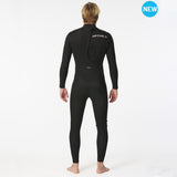 Traje Neopreno Rip Curl Dawn Patrol Back Zip 4/3 Black