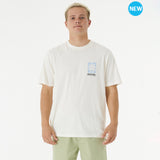 Camiseta RIP CURL Salt Water Culture Block Out - Bone