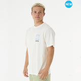 Camiseta RIP CURL Salt Water Culture Block Out - Bone