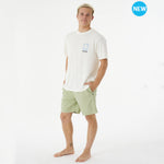 Camiseta RIP CURL Salt Water Culture Block Out - Bone