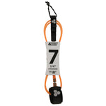 Leash CHANNEL ISLANDS 7' Standard Leash - Orange