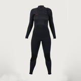 Neopreno O'NEILL Women Hyperfreak 4/3+ Black/Black. Chest Zip.