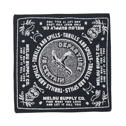 Bandana MELOU Black Lienzo