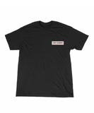 Camiseta carver skateboard color negra y con logotipo clásico cuadrado en el pecho y espalda. Disponible en the Gallery Surf Shop, tienda de surf y skate en Málaga
