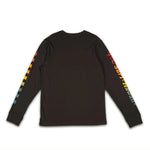 Camiseta TOWN & COUNTRY YR SET RAIL L/S TEE - WASHED BLACK