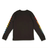 Camiseta TOWN & COUNTRY YR SET RAIL L/S TEE - WASHED BLACK