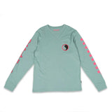 Camiseta TOWN & COUNTRY YR SET RAIL L/S TEE - WASHED TEAL