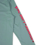 Camiseta TOWN & COUNTRY YR SET RAIL L/S TEE - WASHED TEAL