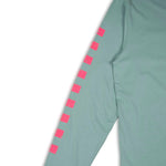 Camiseta TOWN & COUNTRY YR SET RAIL L/S TEE - WASHED TEAL