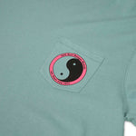 Camiseta TOWN & COUNTRY YR SET RAIL L/S TEE - WASHED TEAL