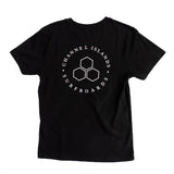Camiseta CHANNEL ISLANDS Hex Circle 2.0 Short Sleeve T-Shirt - Black