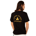 Camiseta CHANNEL ISLANDS Quality Goods Short Sleeve T-Shirt - Black