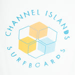 Camiseta CHANNEL ISLANDS TEE PASTEL - Stout White