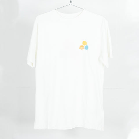Camiseta CHANNEL ISLANDS TEE PASTEL - Stout White