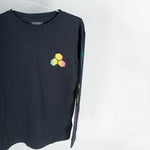 Camiseta CHANNEL ISLANDS TEE RAIL SLEEVE - True Black