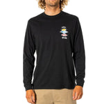 Camiseta manga larga RIP CURL Search Icon - Black