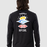 Camiseta manga larga RIP CURL Search Icon - Black