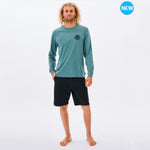 Camiseta manga larga RIP CURL Wetsuit Icon Tee - Blue Stone