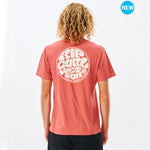 Camiseta RIP CURL Wettie Essential White -  Dusty Mushroom