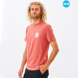 Camiseta RIP CURL Wettie Essential White -  Dusty Mushroom