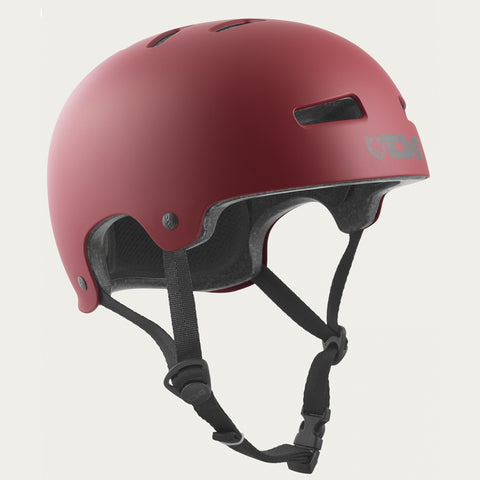 TSG Evolution Skate Helmet - Satin Oxblood