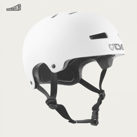 Casco Skate TSG Evolution Youth - Satin White
