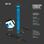 Foil F-ONE PHANTOM CARBONO 1280 (SURF/SUP/WING FOIL)