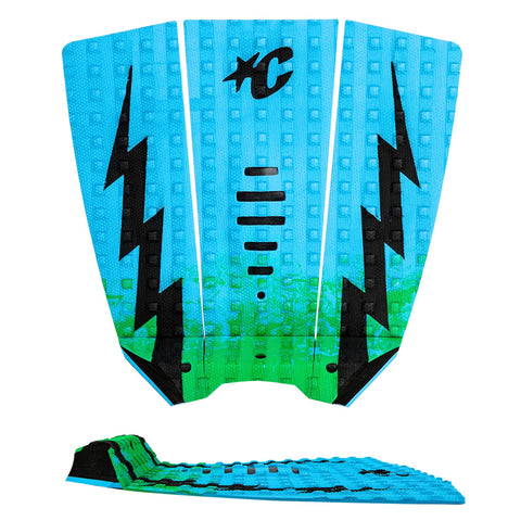 Grip CREATURES OF LEISURE MICK FANNING LITE - Green Fade Cyan Black
