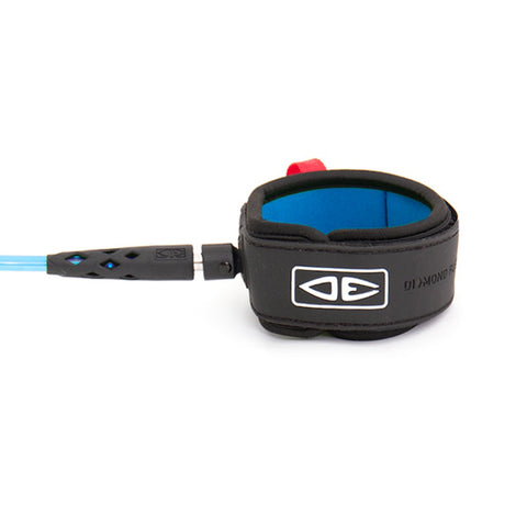 Leash OCEAN & EARTH Regular Moulded Leash - 6ft - Blue