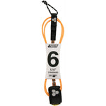 CHANNEL ISLANDS 6' Standard Leash - Orange