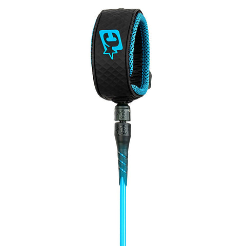 CREATURES OF LEISURE RELIANCE COMP 6' Leash - Cyan Black