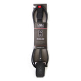 Leash OCEAN & EARTH Regular 6'0 Moulded Leash - Black