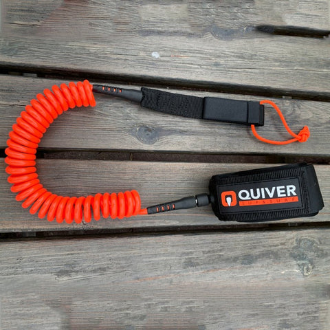 Leash QUIVERSUP Leash Coil 9' DOWNWIND LEASH