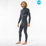 Traje Neopreno Rip Curl E Bomb 4/3 Zip Free - SEARCHERS - Charcoal