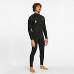 Neopreno VOLCOM MODULATOR 4/3MM CHEST ZIP WETSUIT - BLACK