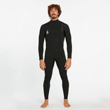 Neopreno VOLCOM MODULATOR 4/3MM CHEST ZIP WETSUIT - BLACK