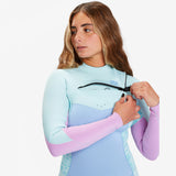 Neopreno BILLABONG  Teen Synergy 4/3mm Chest Zip GBS - Iceberg