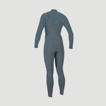 Neopreno O'NEILL Women Hyperfreak 4/3 + Dusty Blue. Chest Zip.