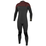 Neopreno O'NEILL HyperFreak Comp 4/3mm. Black/Bloodshot. Zipless
