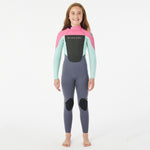 Traje Neopreno RIP CURL BOYS OMEGA 4/3 Back Zip - Pink