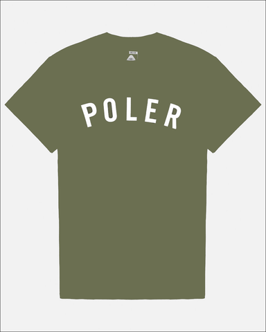 POLER Men Tee STATE (Olive)