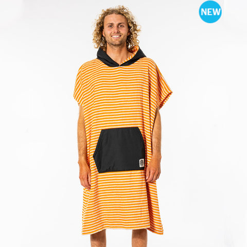 Poncho RIP CURL Surf Sock Hooded Towel - Orange