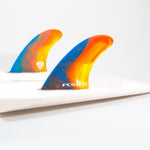 Quillas FCS II MARK RICHARDS TWIN + STABILISER FINS XLarge Color Swirl
