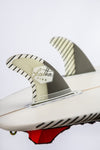 Quillas FEATHER FINS SUPERLIGHT GREY MEDIUM (FUTURES) TRI FINS