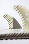 Quillas FEATHER FINS SUPERLIGHT GREY MEDIUM (FUTURES) TRI FINS