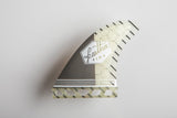 Quillas FEATHER FINS SUPERLIGHT GREY MEDIUM (FUTURES) TRI FINS