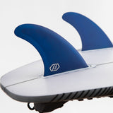 Quillas FEATHER FINS ULTRALIGHT HEXA CORE BLUE. SINGLE TAB