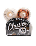 Ruedas de Skate SPITFIRE CLASSIC RUEDA (WHITE) 53MM 99A