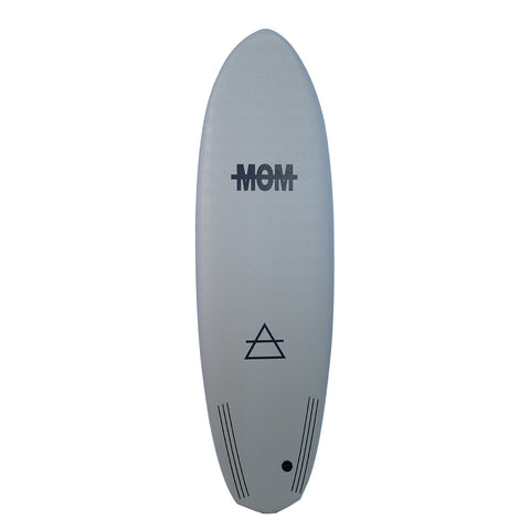 Tabla de Surf MOM Diamond Tail 6'0 - Grey (SOFTBOARD)