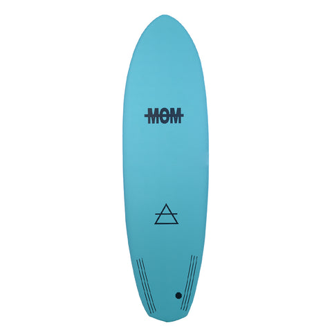 Tabla de Surf MOM Diamond Tail 6'6 - Water Green (SOFTBOARD)